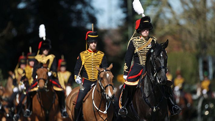 Informativo 24h - La familia real británica despide al duque de Edimburgo