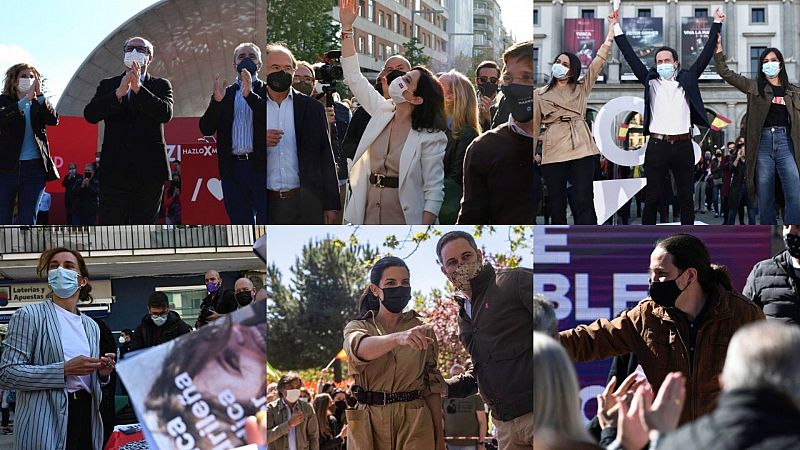 Arranca una campaña electoral en Madrid que marcará el futuro de la política española
