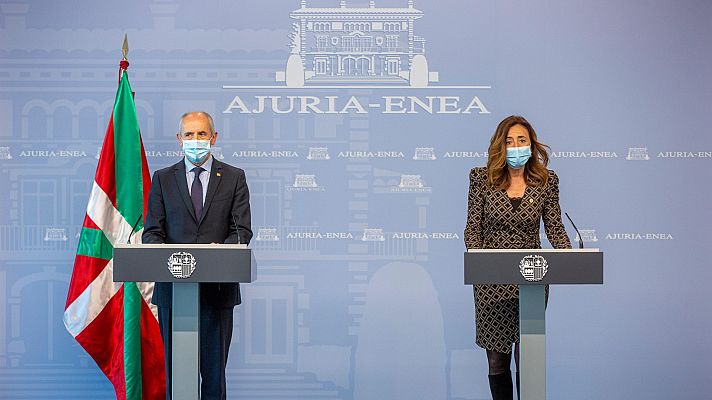 Telediario 1 - El traspaso de la gestión de las cárceles al País Vasco suscita las críticas de PP, Vox y Ciudadanos