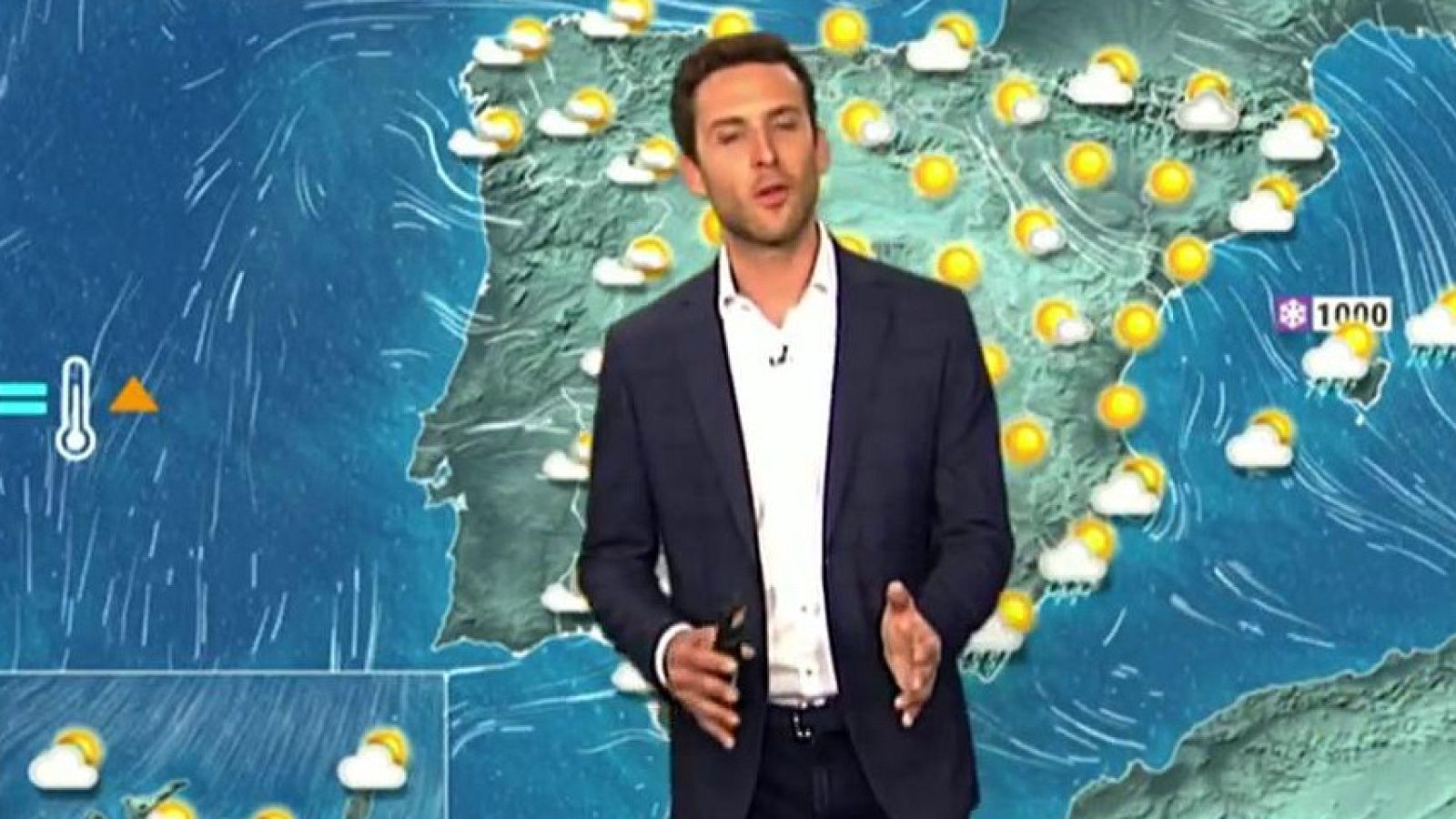 Ascenso de las temperaturas diurnas en la Península y Baleares - El tiempo | Ver