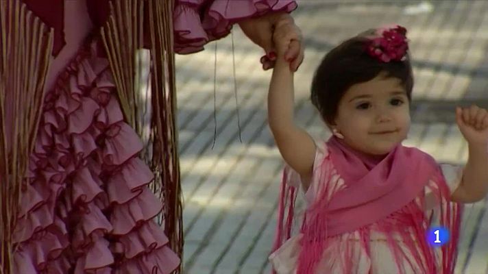 Se visten de flamenca, aunque no haya feria