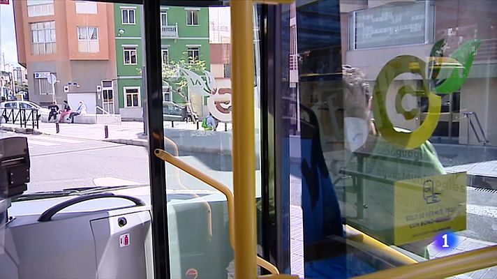 El autobús público es seguro en Canarias