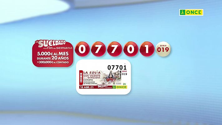 Sorteos ONCE - Sorteo ONCE - 18/04/21
