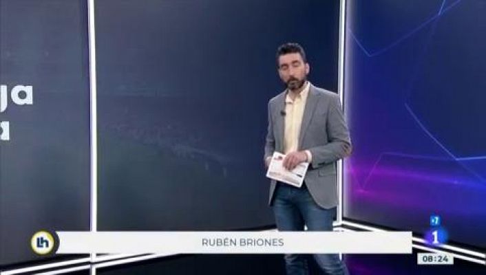 Telediario 1 - Nace la Superliga europea gracias al impulso del Real Madrid y Manchester United