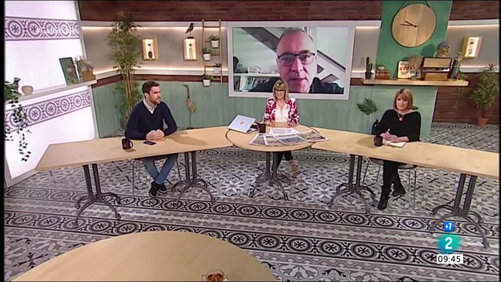 Marcel Mauri, Robert Güerri i Patricia López Arnáiz