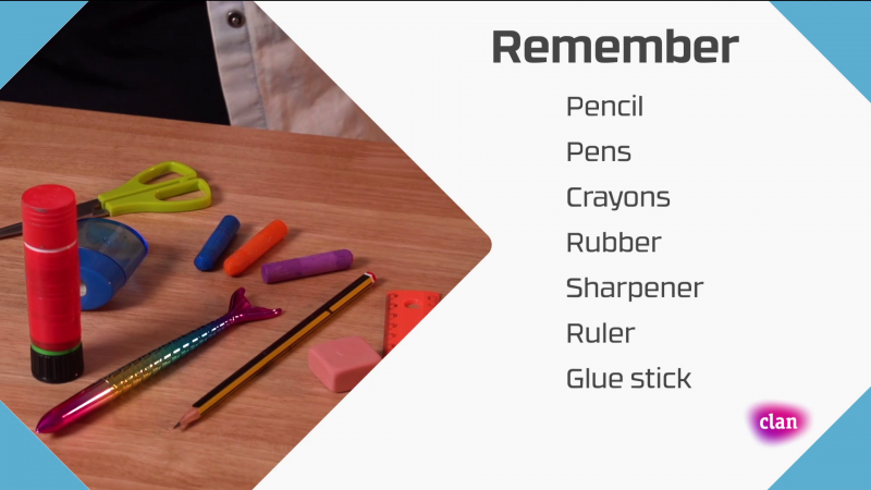 INGLÉS - What's in your pencil case?