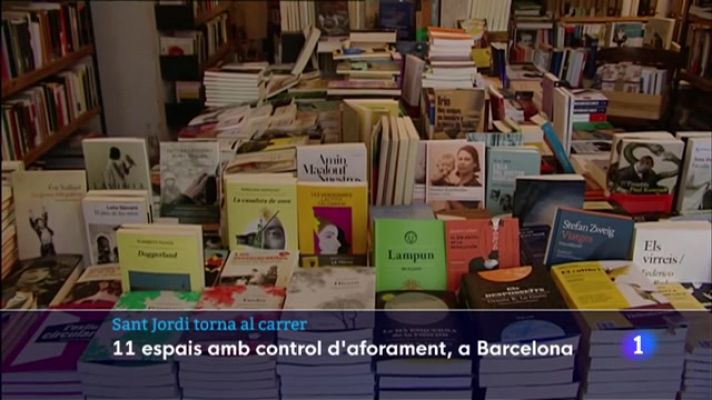 L'Informatiu - Sant Jordi de tres dies i amb limitacions a les parades