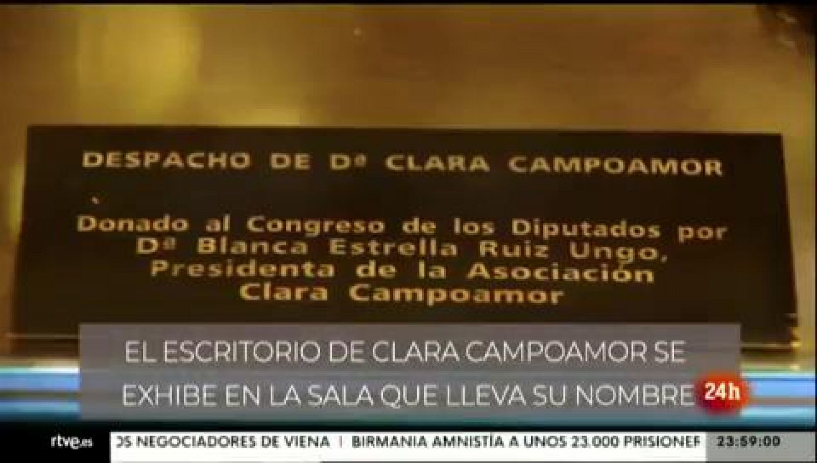 Parlamento - Conoce el Parlamento - El escritorio de Clara Campoamor - 17/04/2021