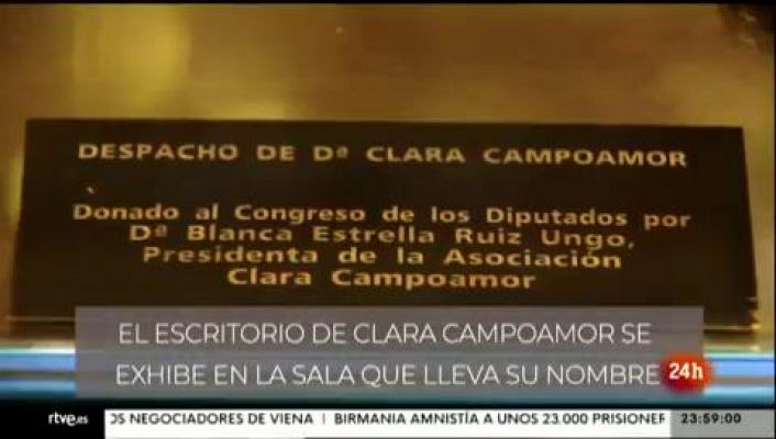 El escritorio de Clara Campoamor