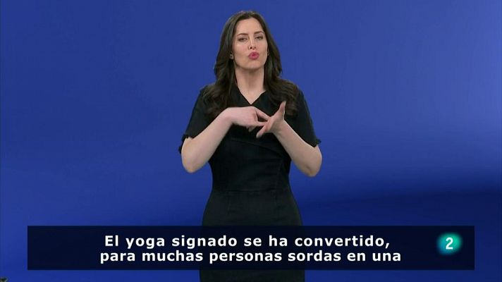 Yoga signado para personas sordas