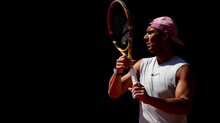 Rafa Nadal prepara su debut en el Godó