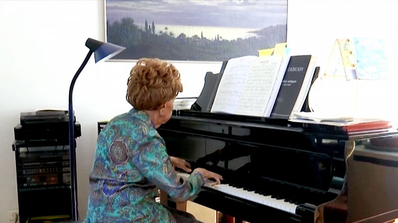 Colette Maze, una pianista centenaria que no para de generar música