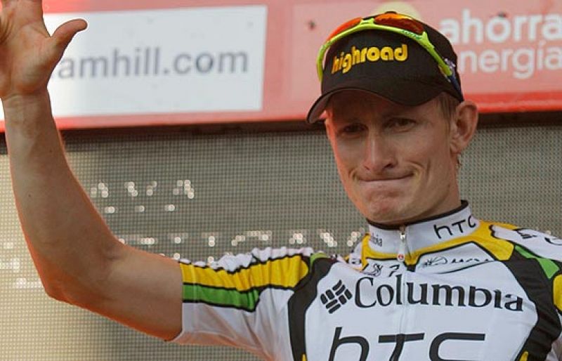 El alemán del Columbia André Greipel ha conseguido su tercera victoria de etapa en la Vuelta a España tras imponerse en Puertollano.