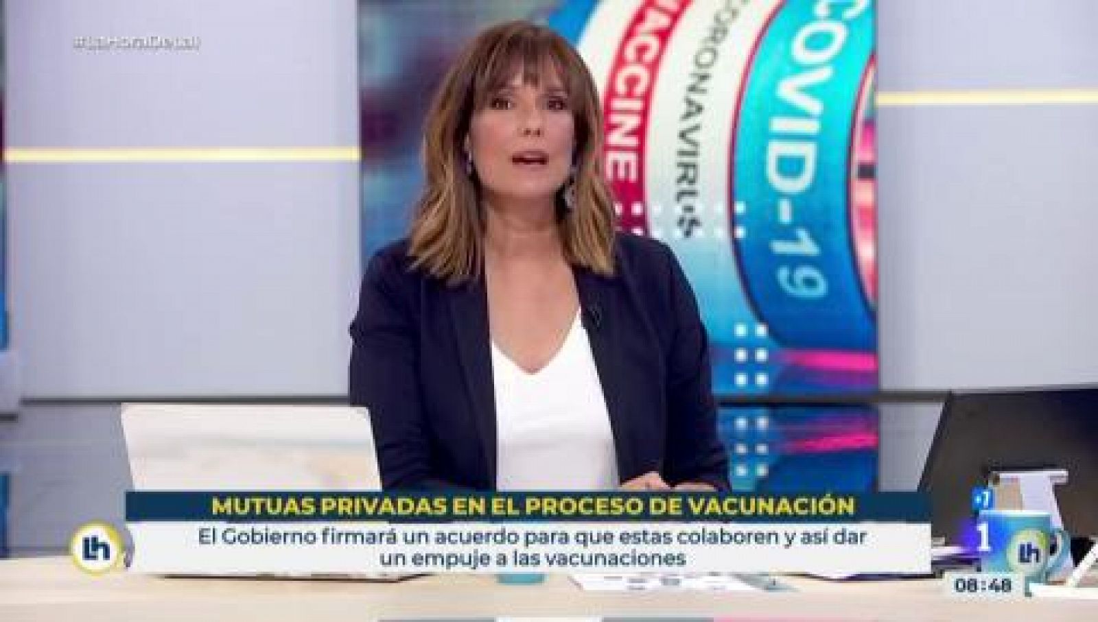 Garamendi (CEOE) defiende la fórmula público-privada para la campaña de vacunación