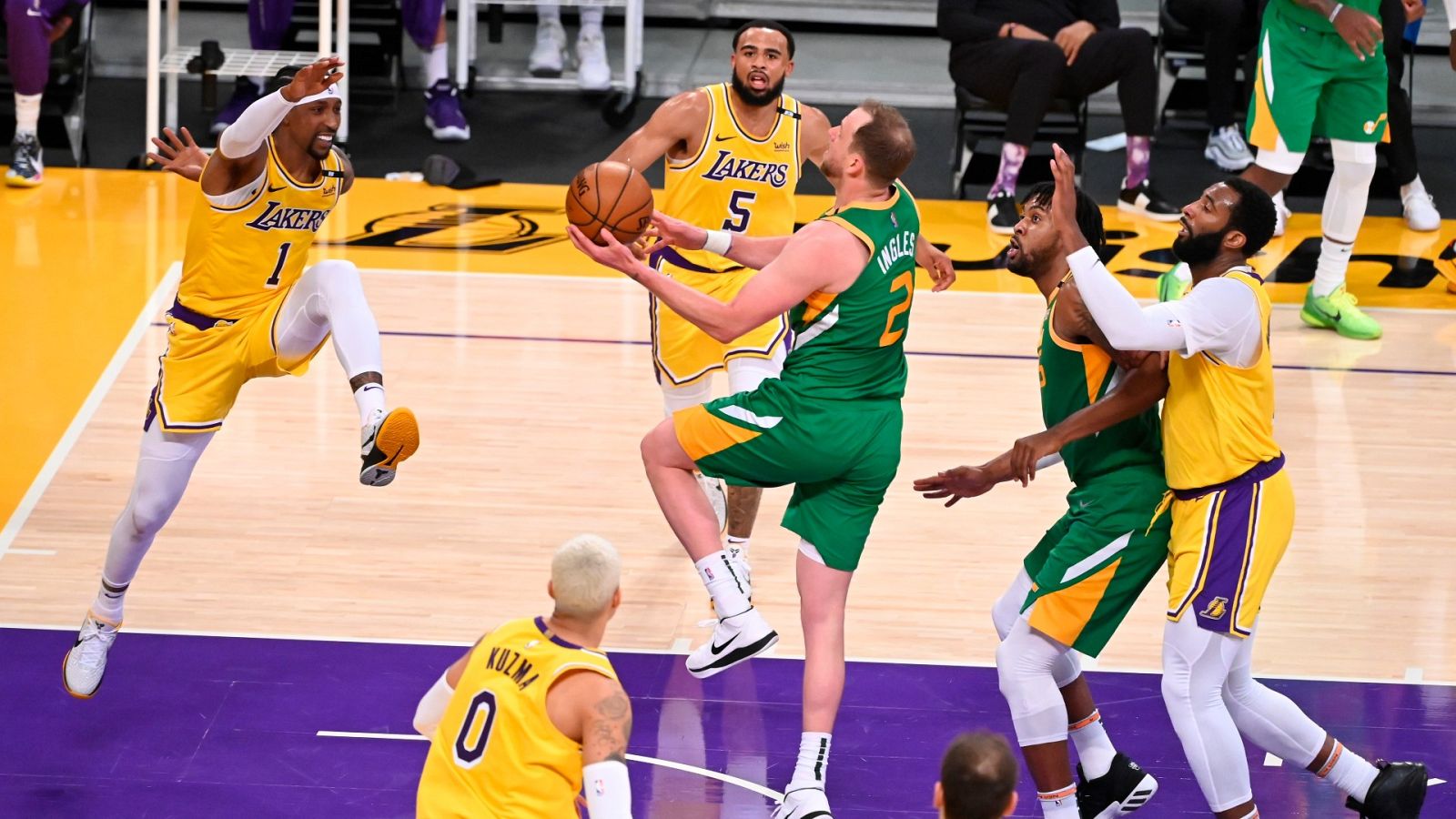 Utah Jazz gana con claridad a unos Lakers sin Marc Gasol | Ver