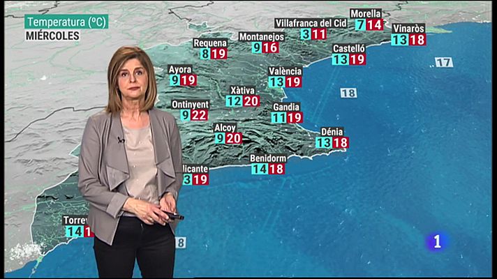 El tiempo en la Comunitat Valenciana - 20/04/21