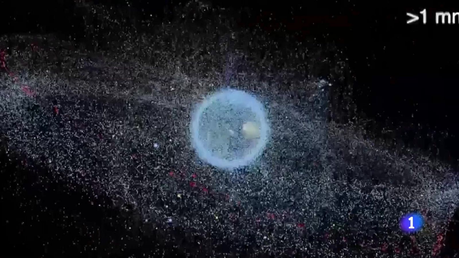Telediario 1: Basura espacial: un desafío para la ciencia | RTVE Play