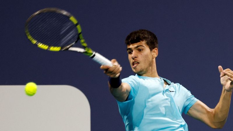 Las mejores imágenes del Tiafoe-Alcaraz en el Godó