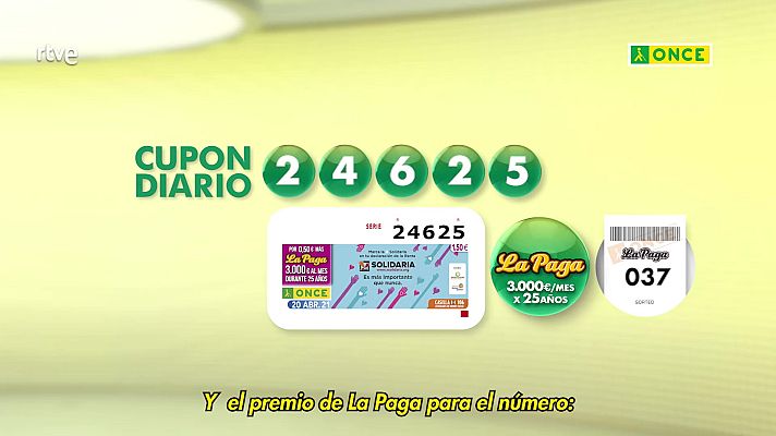 Sorteos ONCE - Sorteo ONCE - 20/04/21