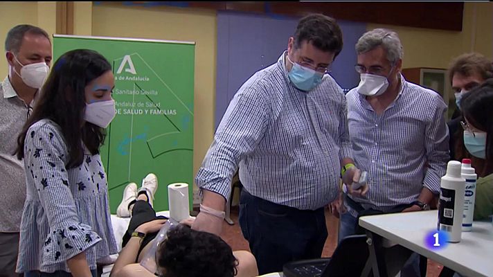 Noticias Andalucía - Andalucía quiere ser pionera en el diagnóstico de COVID-19 por ecografía