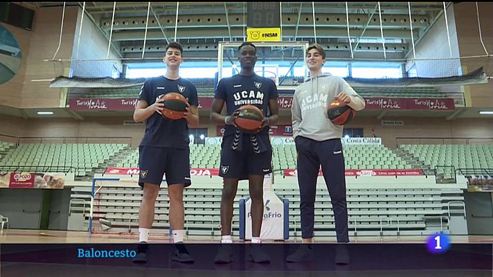 Triple debut prometedor en el UCAM Murcia