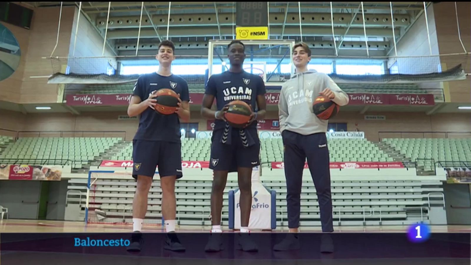 Tres jugadores del UCAM Murcia debutan en Sevilla dando muy buenas impresiones