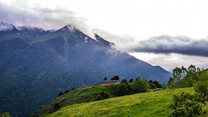 Posibilidad de chubascos localmente fuertes en el sistema Ibérico oriental y Prepirineo