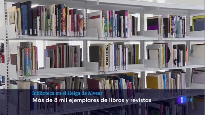 Biblioteca en el Helga de Alvear - 21/04/2021