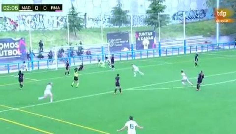 Copa de la Reina | Geyse adelanta al Madrid CFF frente al Real Madrid (1-0)