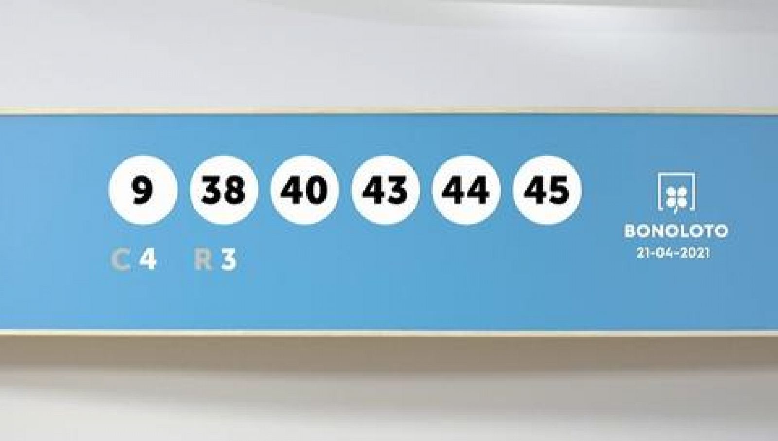 Sorteo de la Lotería Bonoloto del 21/04/2021 - Ver ahora