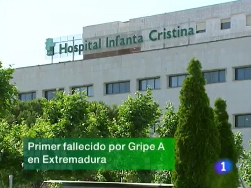  Noticias de Extremadura. Informativo Territorial de Extremadura. (17/09/09)
