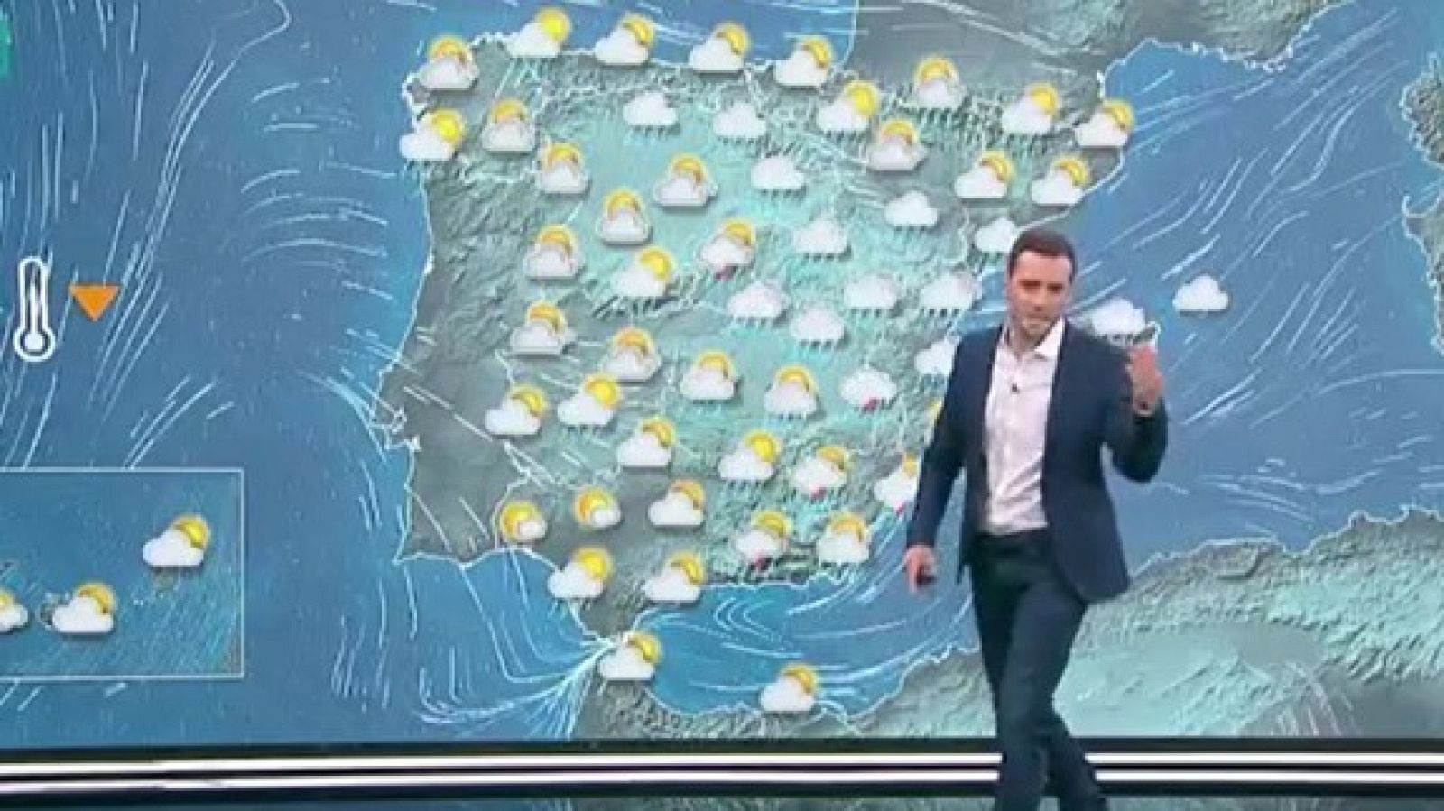 La Aemet prevé chubascos y tormentas fuertes en Valencia, La Mancha, Murcia y Andalucía