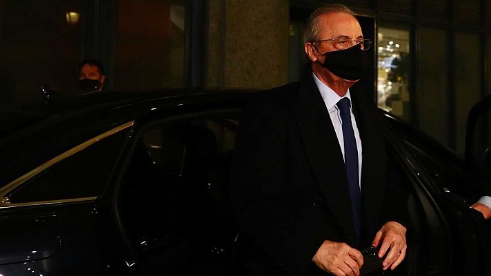 Telediario 1 - Florentino Pérez: "Me siento triste y decepcionado"