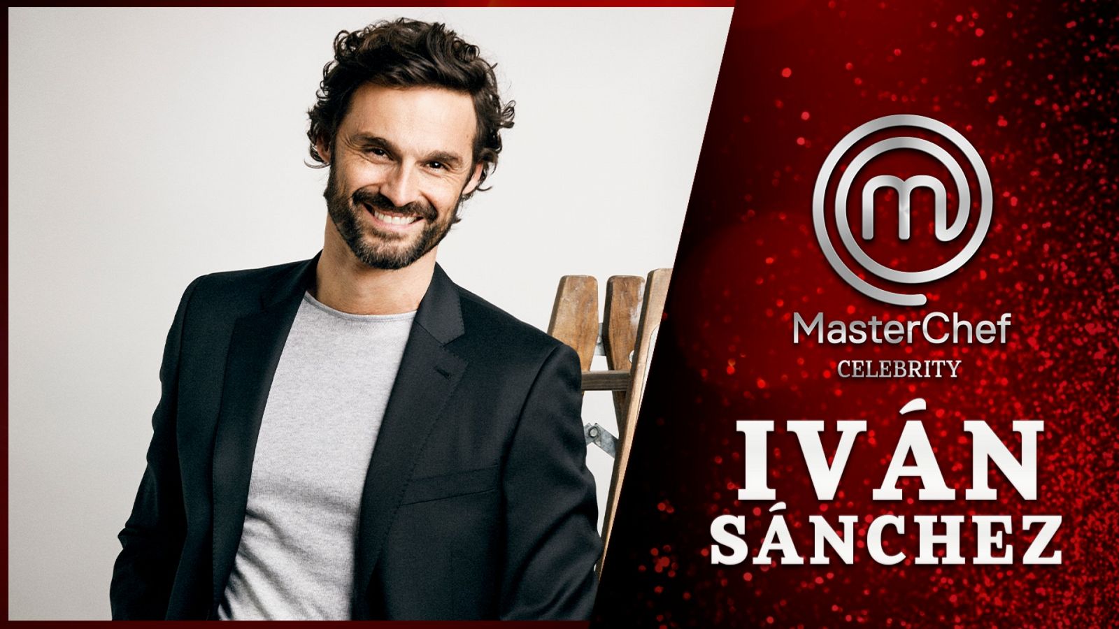 Iván Sánchez, con muchas ganas de entrar en Masterchef Celebrity