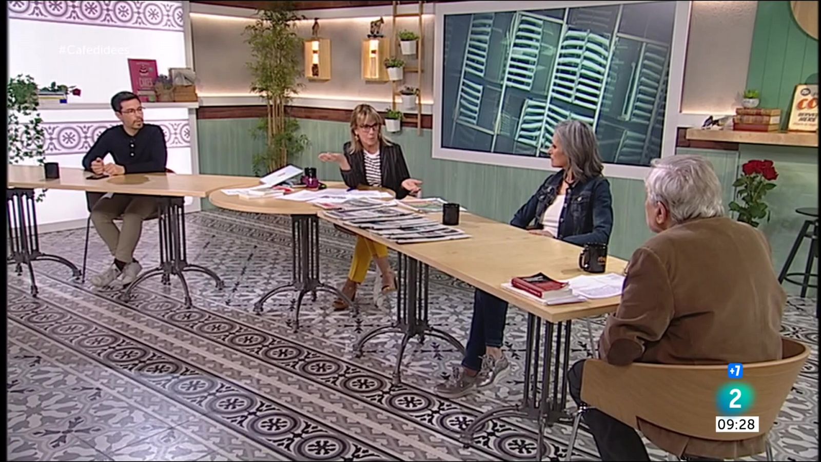 Cafè d'idees | Pere Navarro, Carlos Jiménez Villarejo i Oscar Tusquets - RTVE Catalunya