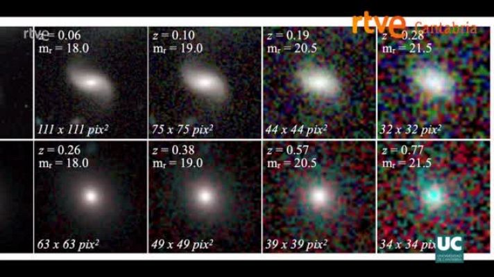 Algunas galaxias se encuentran a 8.000 millones de años luz