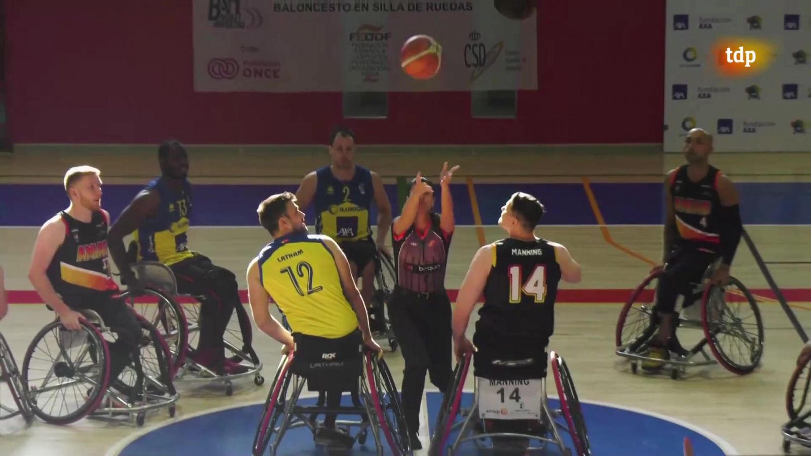 Baloncesto en silla de ruedas - Liga BSR División honor. Resumen jornada 19