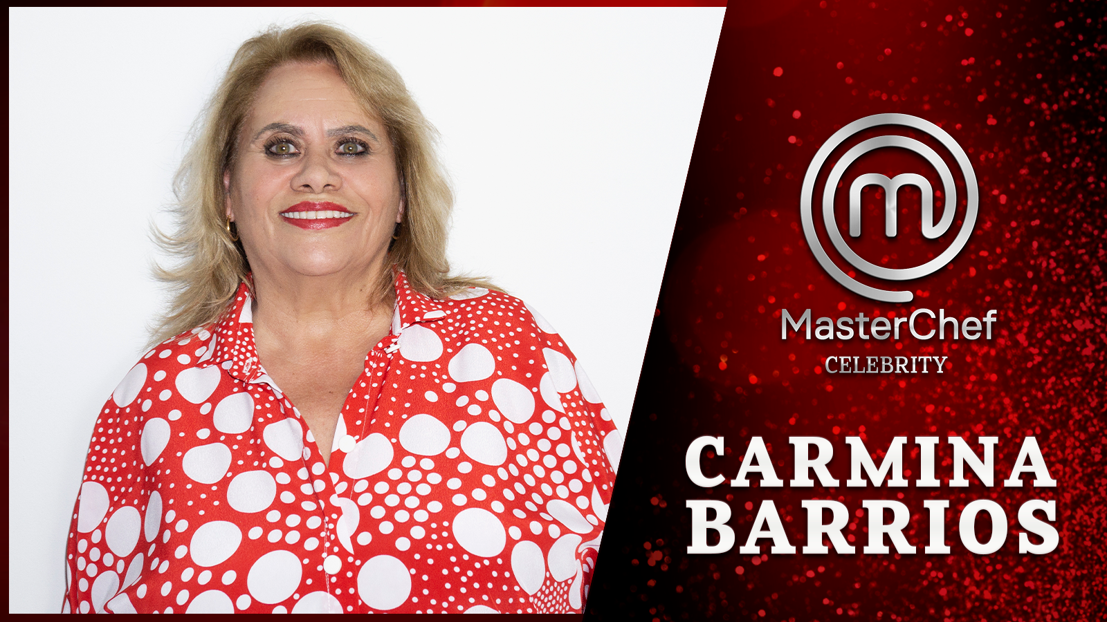 Carmina Barrios, concursante confirmada de MasterChef Celebrity 6