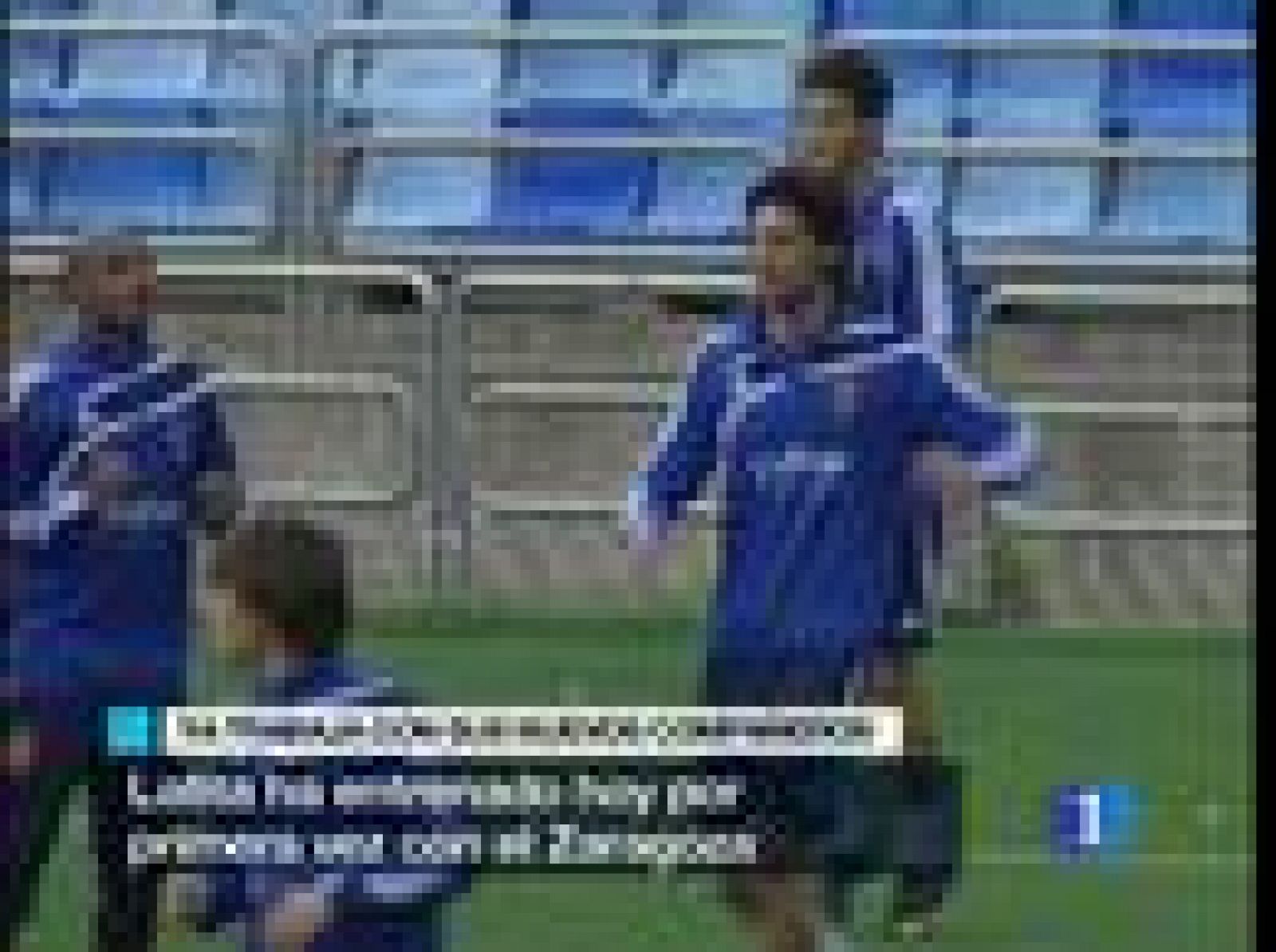 Lafita ya entrena con el Zaragoza | Ver