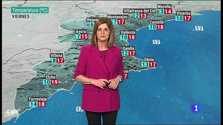 El tiempo en la Comunitat Valenciana - 22/04/21