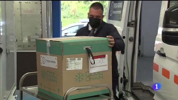 Telexornal - Galicia - A vacina de Janssen xa se administra a grandes dependentes a domicilio