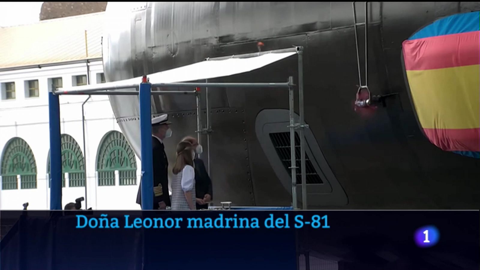 La Princesa de Asturias, madrina del S-81