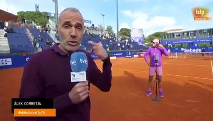 Rafa Nadal: "Cada victoria significa mucho para mí"