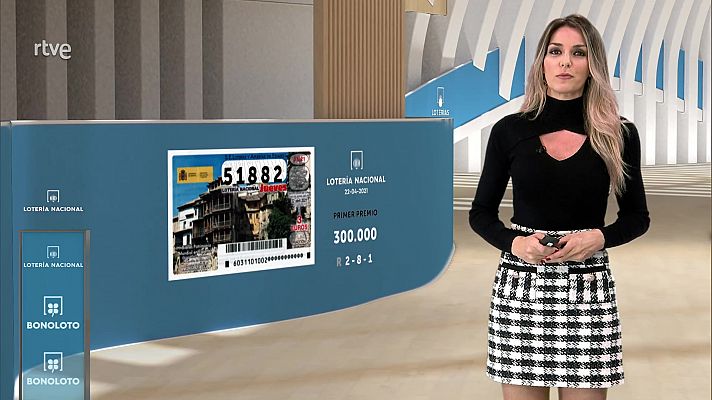 Loterías - Sorteo de la Lotería Nacional, Bonoloto, Primitiva y Jóker del 22/04/2021