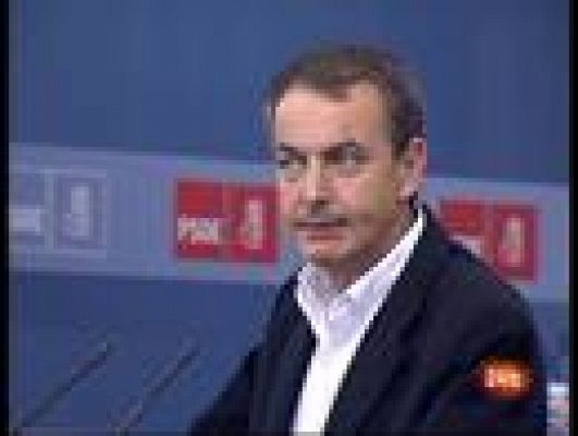 Zapatero, en el Comité Federal