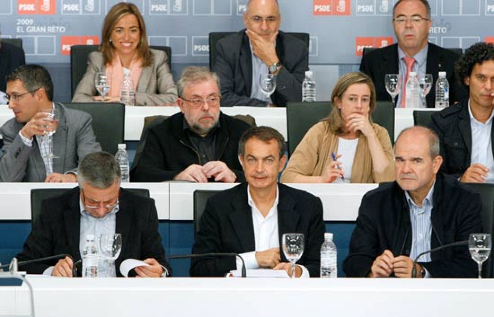 El secretario general del PSOE y presidente del Gobierno, José Luis Rodríguez Zapatero, ha intervenido en el Comité Federal de su partido. 