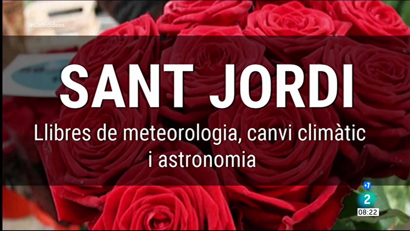 Cafè d'Idees - Libres de meteorologia i astronomia per Sant Jordi 