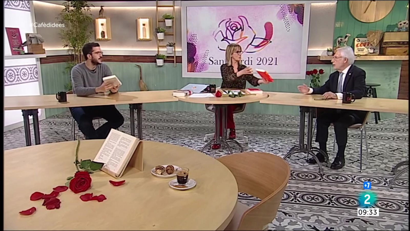 Sant Jordi 2021, Maria Dueñas i Àngels Ponsa