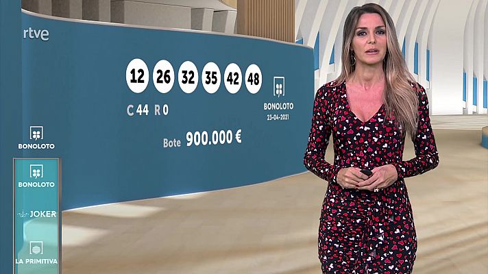 Loterías - Sorteo de la Bonoloto y Euromillones del 23/04/2021