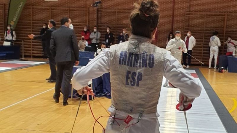 María Mariño se mete en semifinales de sable en el Preolímpico de esgrima en Madrid